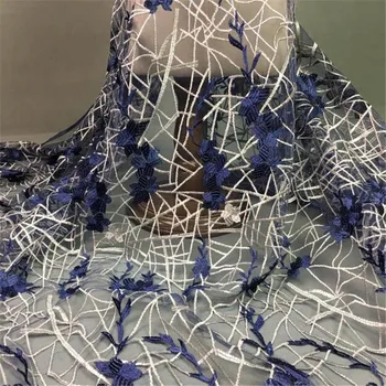

3YardsX120cm 3Colors Free Shipping Gorgeous Net Embroidery Polyester Venise Lace Trim Lace Fabric LC0113