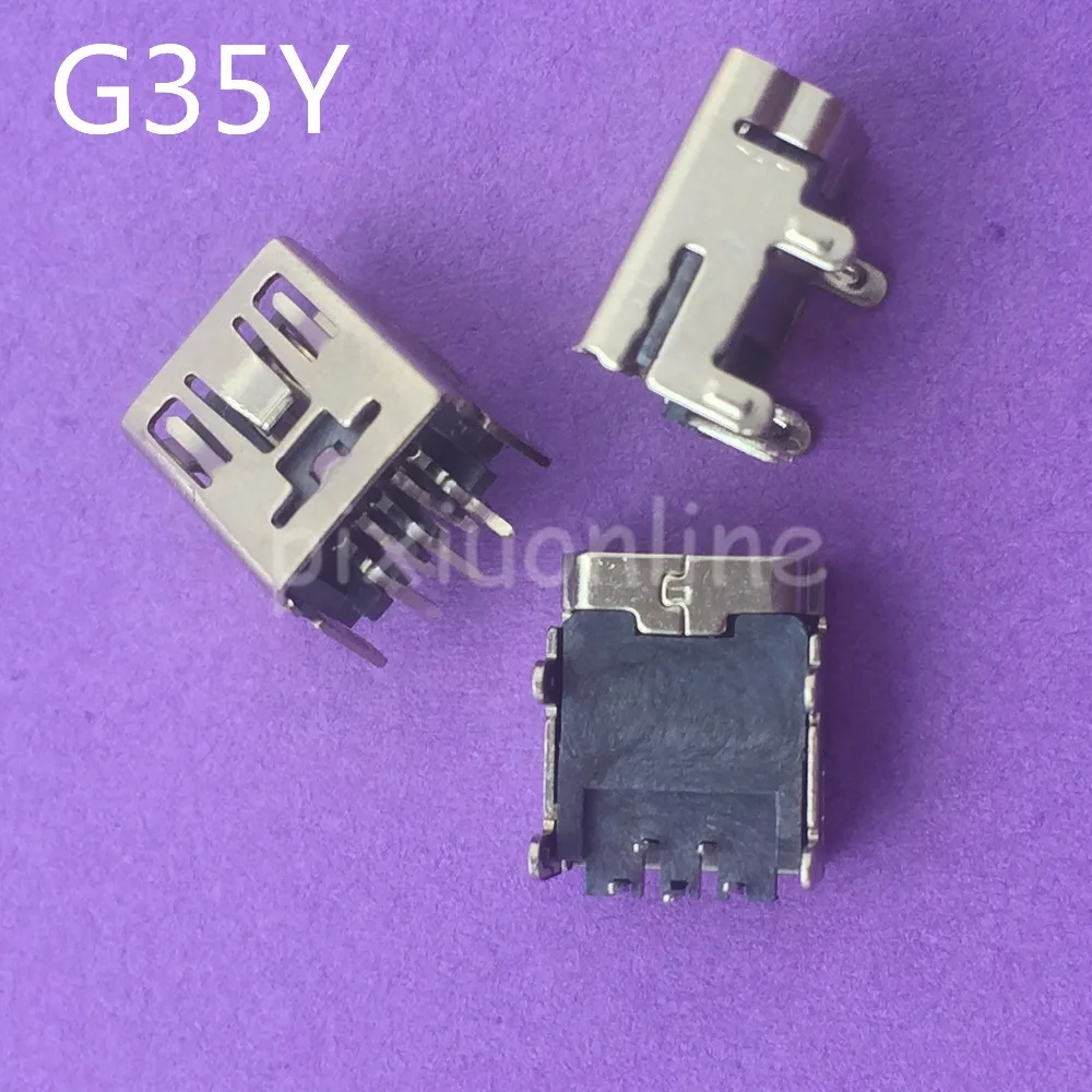 

10pcs G35Y Mini USB 5pin Female Socket Connector 4foot 90degree Pin for Tail Charging Mobile Phone Free Shipping Russia