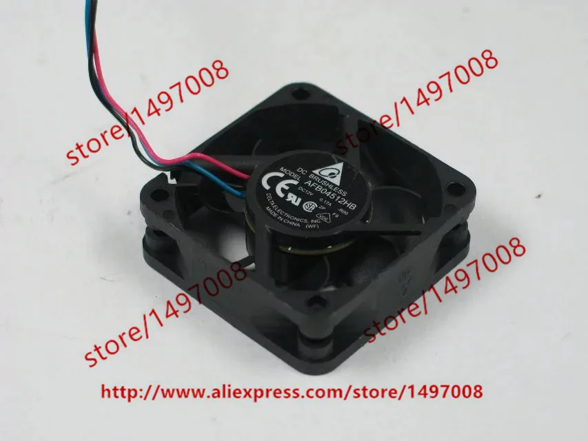 

Вентилятор охлаждения сервера Delta Electronics AUB0624HB, постоянный ток 24 В, 0,09a, 60x60x15 мм