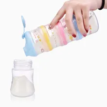 4 слоя портативный контейнер для детского питания коробка Эфирные злаки мультфильм молоко Бутылочки для присыпки дети формула контейнер для молока