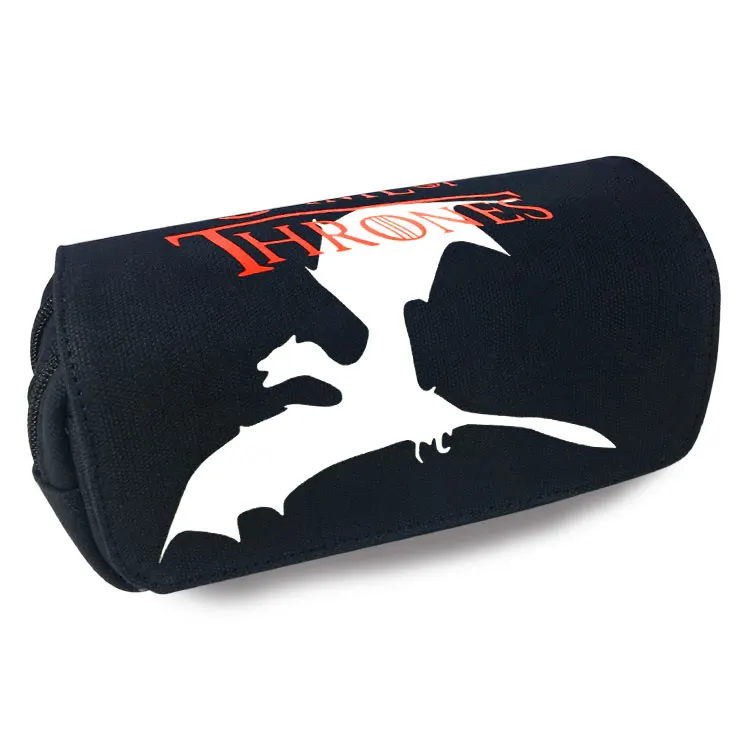 

Right game pen bag cartoon sturdy civet cat kawaii school set pen creative cute stationery pen kalemus kutusu box