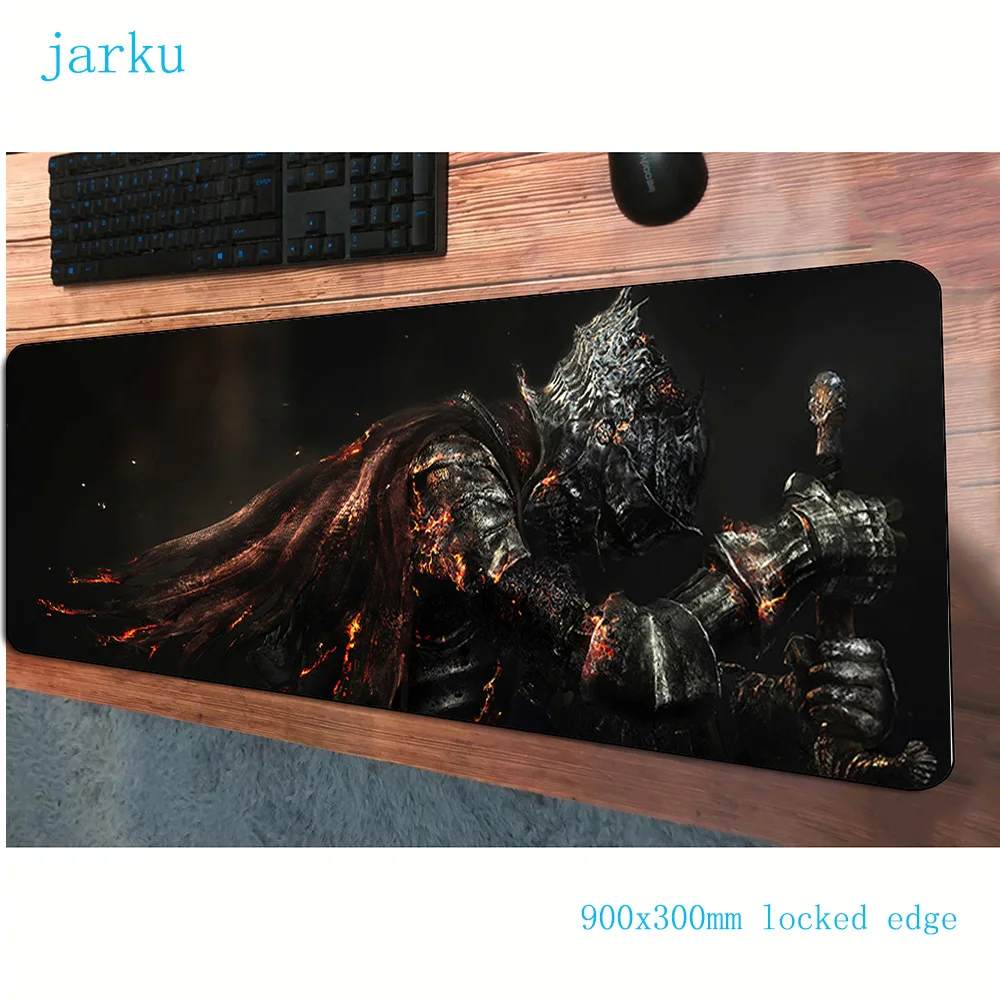 JARKU 900x300x3 мм Dark Souls коврик для мыши большой игровой коврик для мыши геймер Коврик для мыши дешевые коврики игровой компьютер padmouse Ноутбук