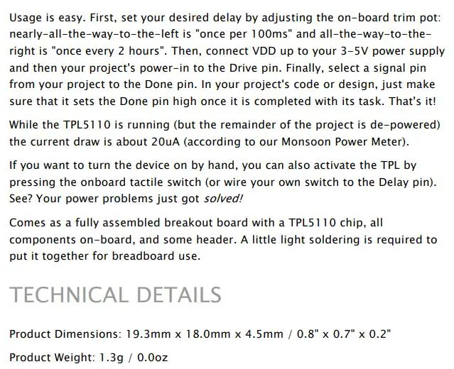 ADAFRUIT-3435 INFO