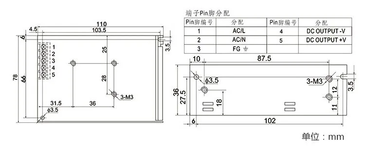 24V5A120W 12V5A60W AC/DC Универсальный импульсный источник питания для шагового двигателя nema17 neam23/CNC/светодиодный/мониторинг/3D-принтер