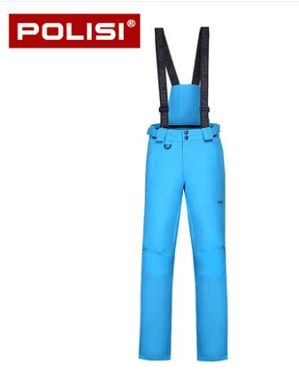 

POLISI Professional Men's Ski Bib Pants Waterproof Windproof Snowboarding Snow Skiing Pants Winter Warm Outdoor Sport Trousers