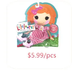 Lalaloopsy Littles-одеяло с перьями, детские подарки для девочек, серия пуговиц из коллекции с принтом, Классическая модель MGA