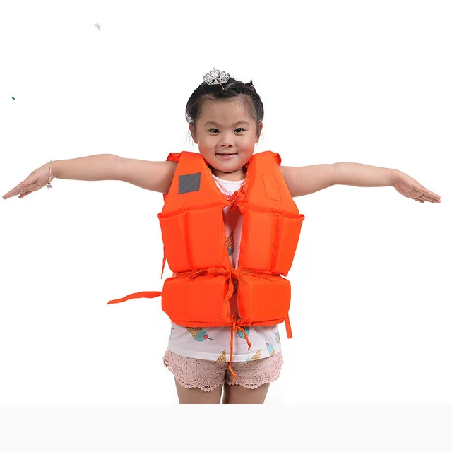 Foam Children's Life Jacket Whistle Swim Suit Inflatable Marine