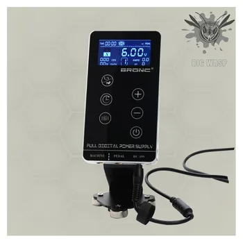 

Tattoo Power Supply HUMMINGBIRD BRONC UPGRADE Touch Screen Intelligent Digital LCD Makeup Dual Tattoo Power Supplies set