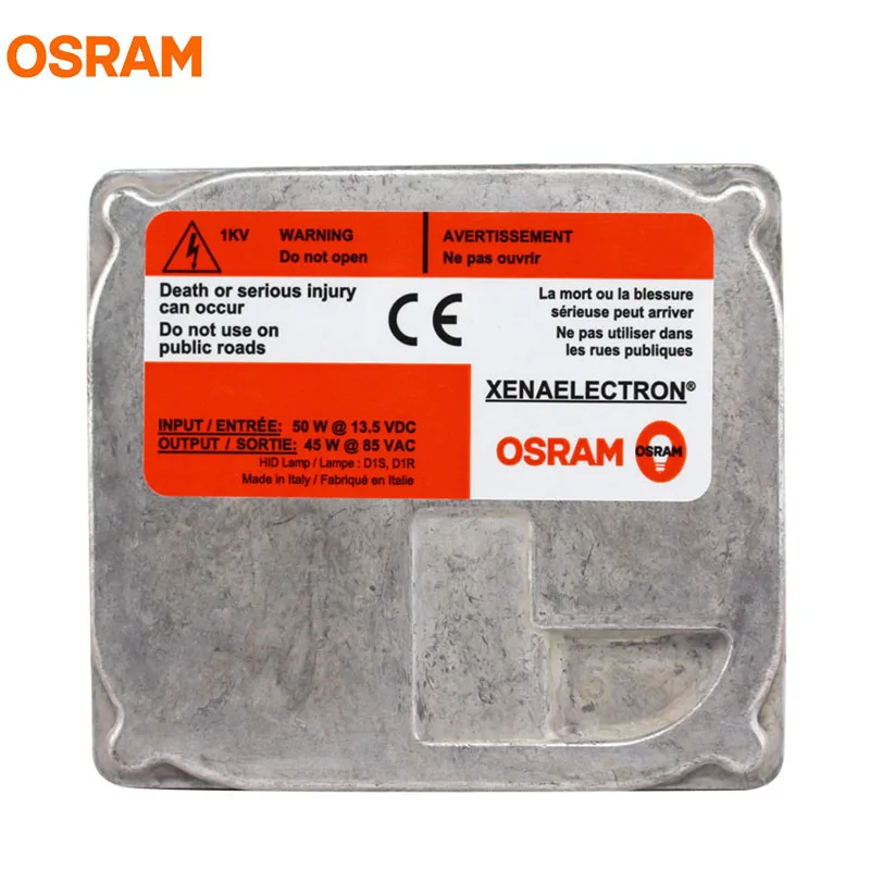 

New OSRAM 45XT5 D1S D1R 45W XENAELECTRON Off Road Car HID Lamp Headlight Ballast ECG for Automotive Gas Discharge (Pack of 1)