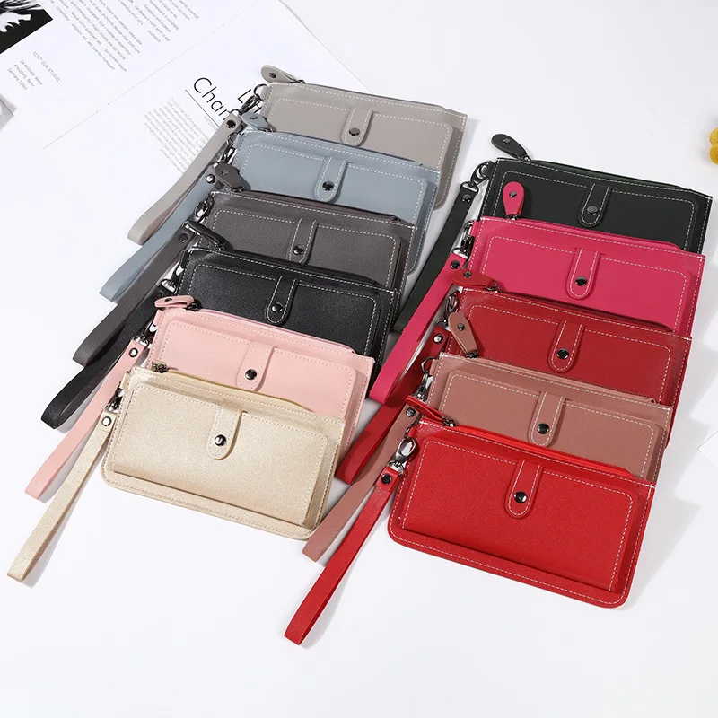 

New Style Envelope Designer Clutch Wallets For Women Hasp Pocket To Coin Card Holder Female Purses Long Wallet Ladies Men Wallet