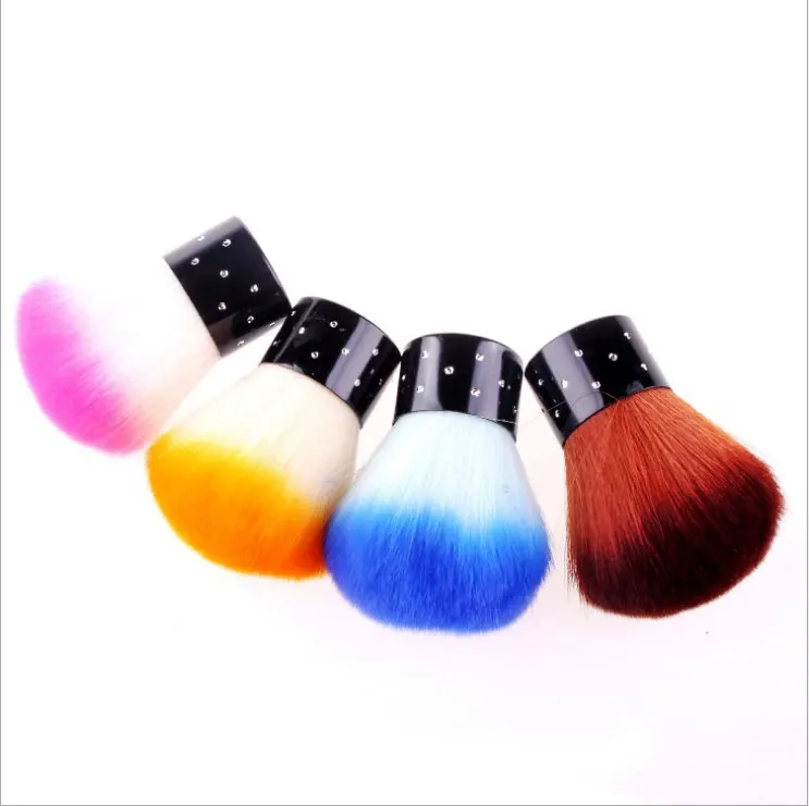 New Colorful Nail tools Brush For Acrylic & UV Gel Nail Art Dust
