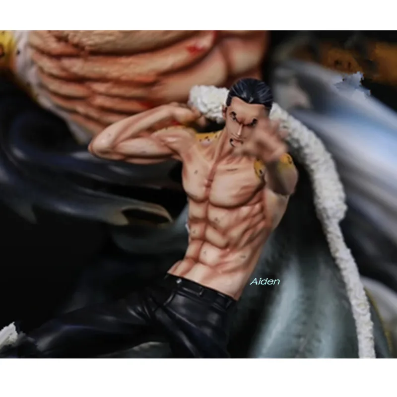 2" ONE PIECE CIPHER POLNo.9 статуя Rob Lucci Бюст Полная длина портрет анимационная фигурка GK Коллекционная модель игрушечная Коробка 50 см Z462
