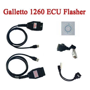 

WOW CDP Galletto 1260 ECU Chip Tuning Interface Galletto 1260 Scanner EOBD/OBD2/OBDII Flasher Galletto 1260 EOBD Made In China