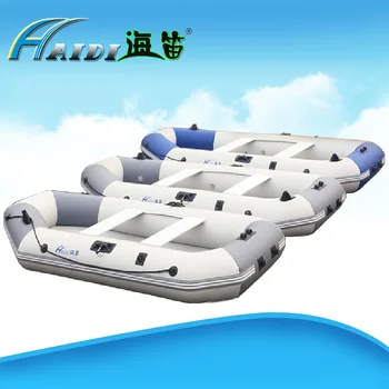 

HAIDI Inflatable boats 3 layer pvc clip net fishing boat rowing 4 Person With wire drawing Bottom For Drifting Surfing Sandbeach