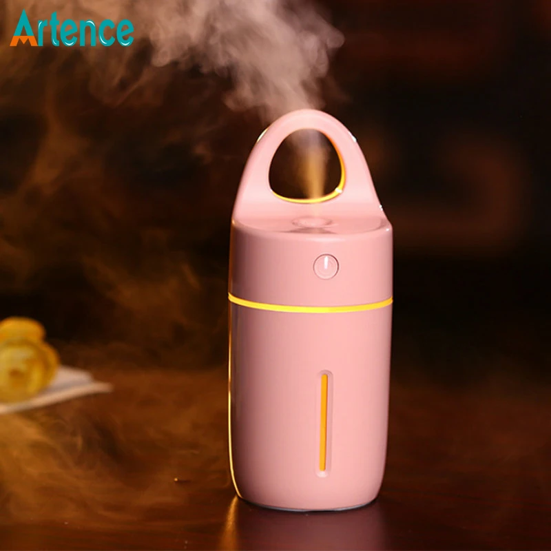 

Air Humidifier Aroma Essential Oil Diffuser Ultrasonic with Grain 7Color Changing LED Lights for Office Home Night light Office