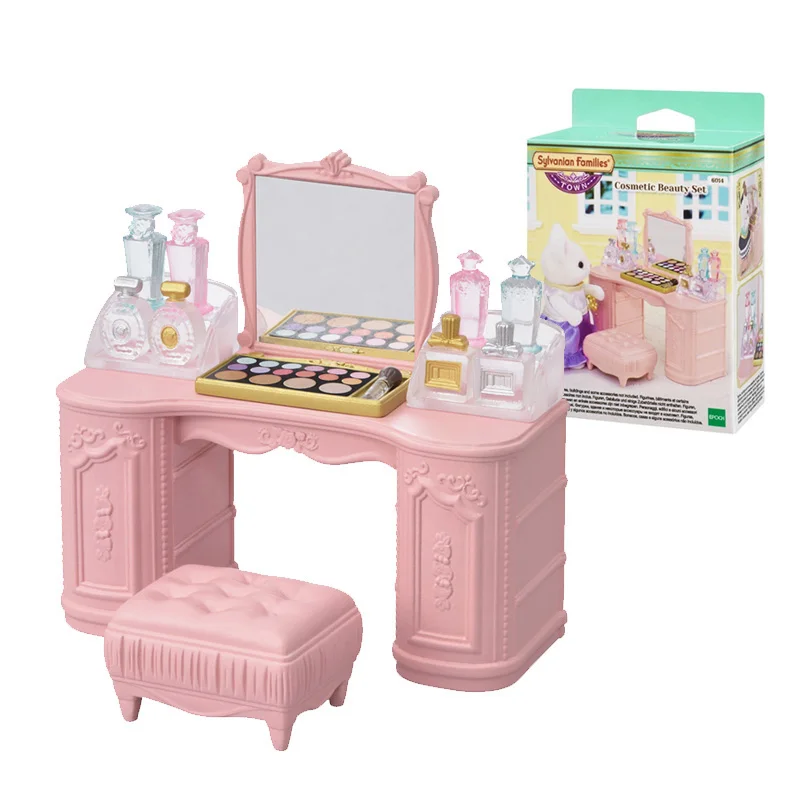 

Sylvanian Families Dollhouse Furniture Scenes Accessories Cosmetic Beauty Set Town Series No Figures New #6014