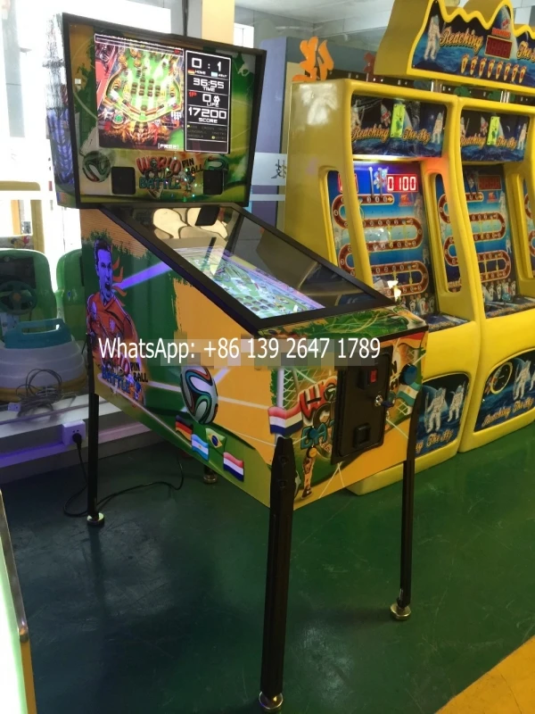 The Newest Popular Amusement Equipment Coin Pusher Type Arcade Games Pinball Machine