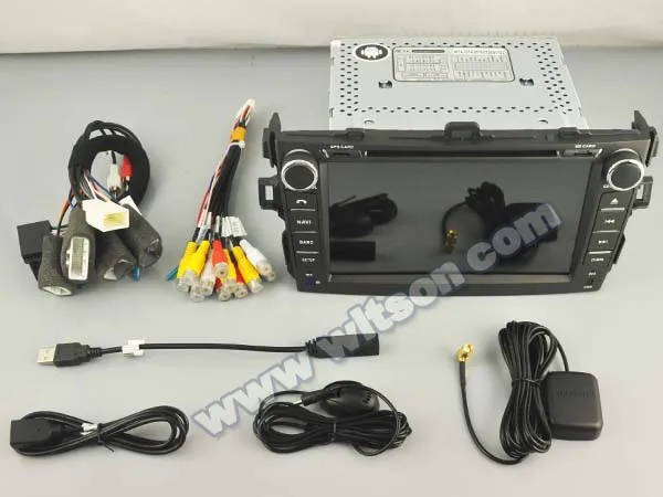 Top 8" Octa-Core Android 9.0 Pie OS Car DVD Multimedia Navigation GPS Radio for Toyota Corolla 2007-2012 with ADAS Function Support 2