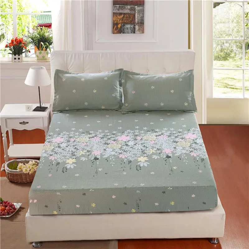 Buy 100Cotton Bed Sheet Fitted sheet With Elastic