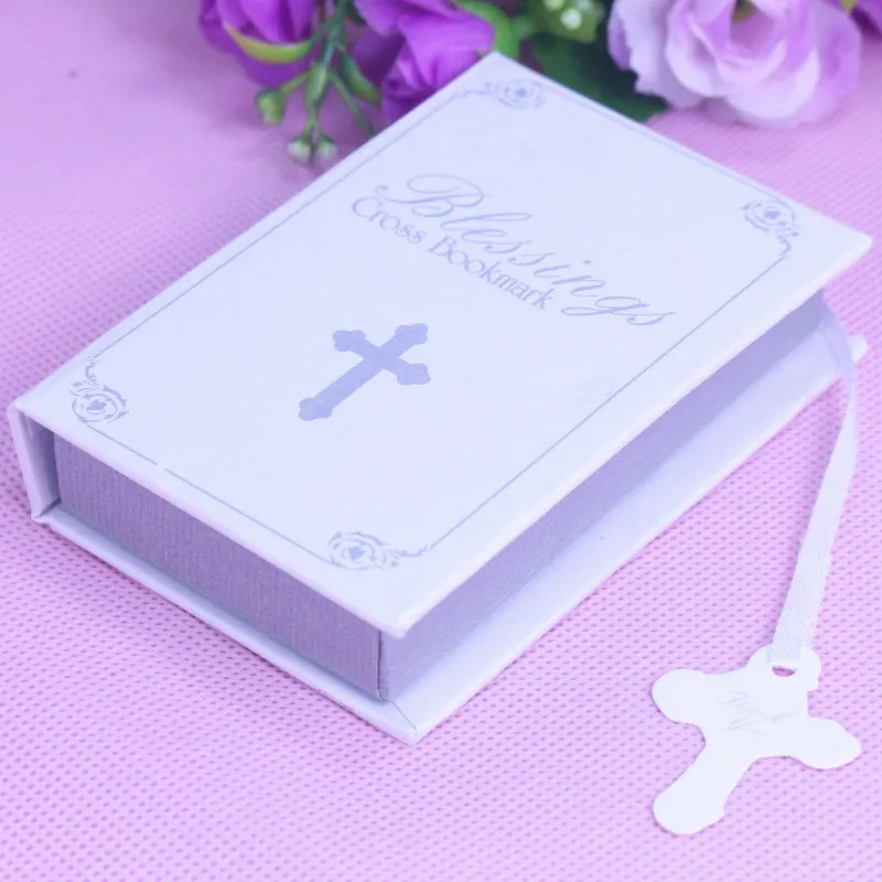 25 шт металлический Библейский крест Закладка для детского душа сувениры для Святого Причастия свадебные сувениры и подарок для гостей