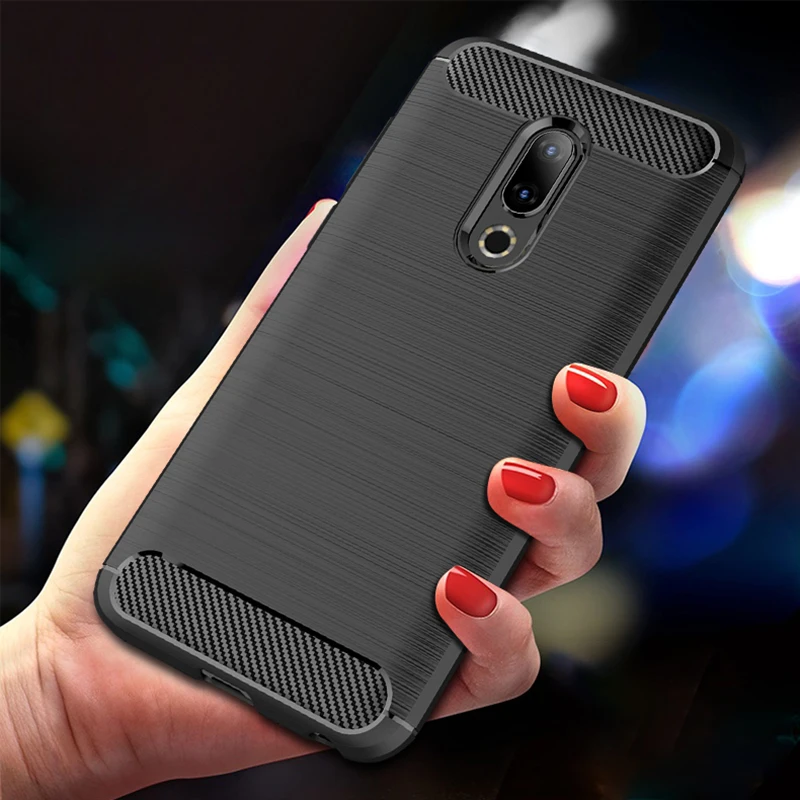 

Case Cover For Meizu M6 Note M5S M5 Note 15 Plus Pro 7 Plus M3E M2E TPU Silicone Bumper Anti-Shock Soft Carbon Fiber Cases Cover