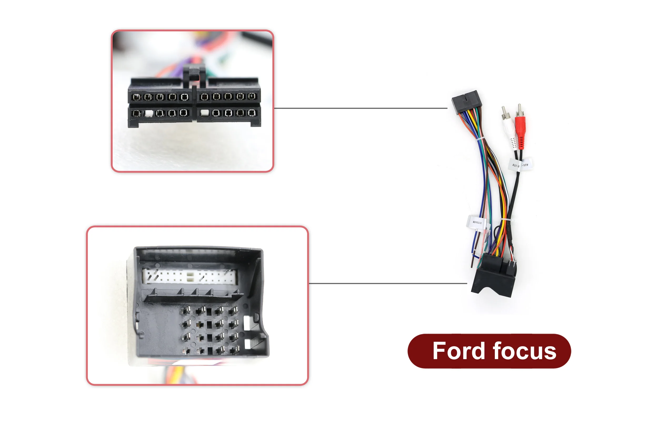 20 PIN для Ford Focus ISO жгут проводов автомобиля радио адаптер разъем провода Plug and play