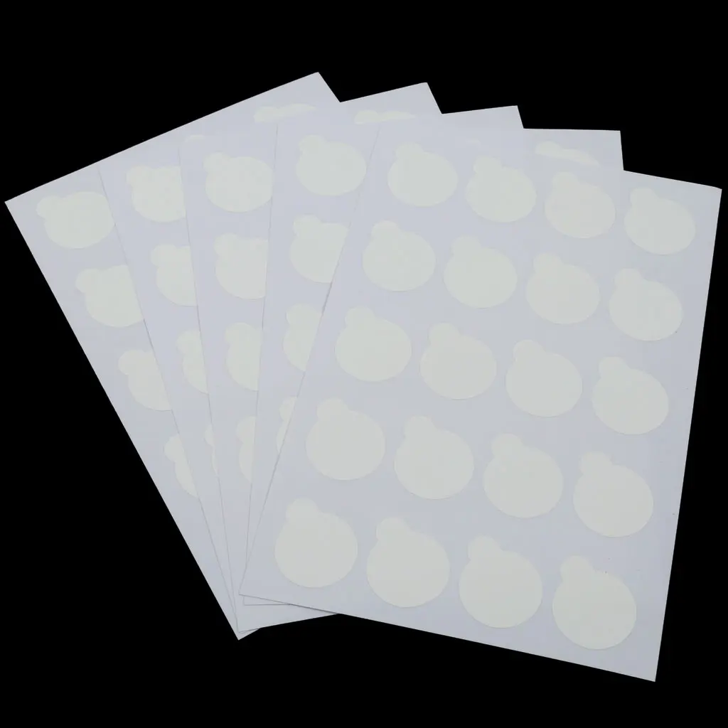 100Pcs Eyelash Extension Glue Plate Pads Pallet Sticker Film Women Make Up  Accessories