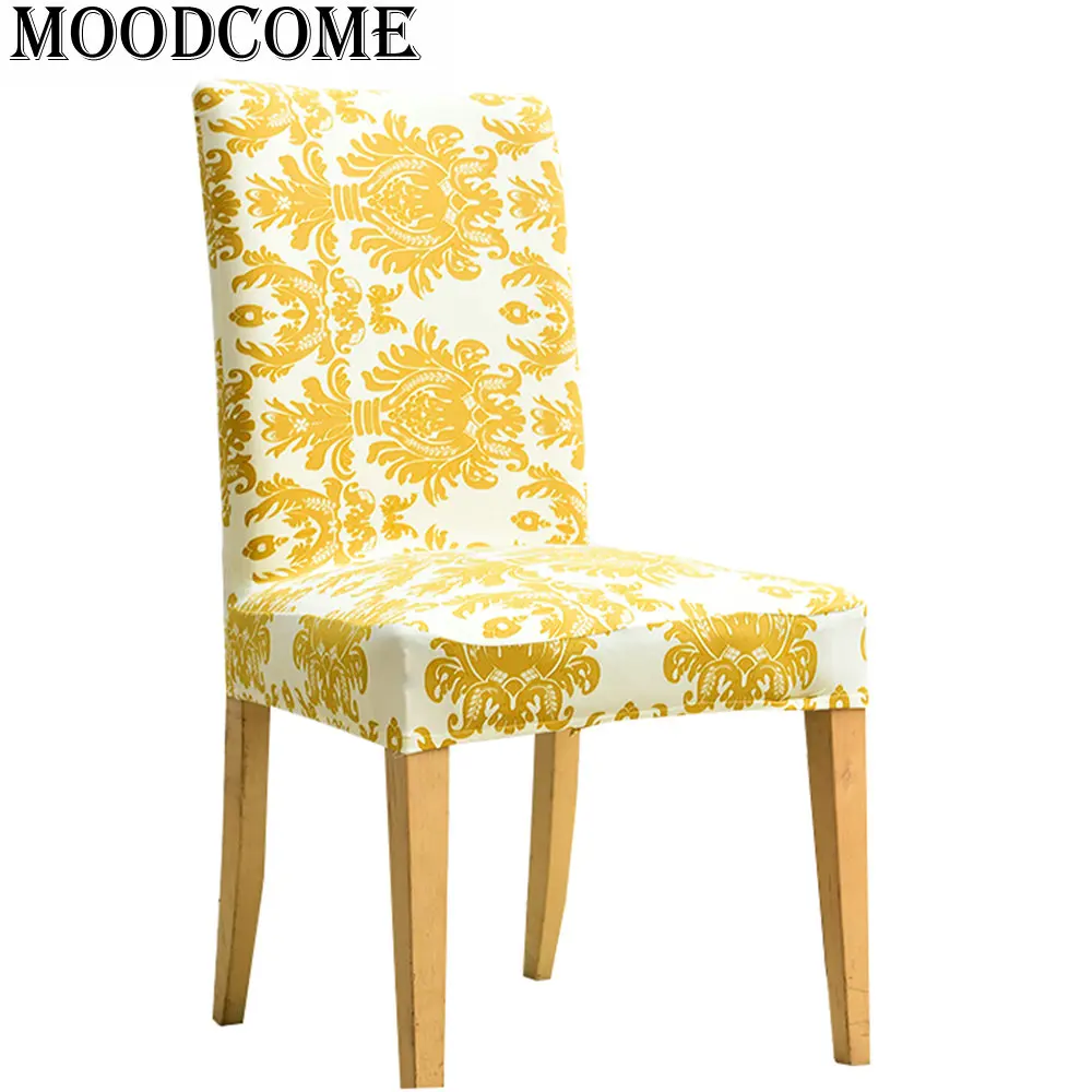 Emas Kuning Kursi Penutup Baru Kedatangan Murah Drop Pengiriman Sekolah Bar Hotel Elastis Spandex Penutup Untuk Kursi Yellow Chair Covers Chair Covercover For Chairs Aliexpress