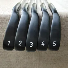 11X Железный набор 11X Гольф кованые клюшки для гольфа черные клюшки для гольфа#1/#2/#3/#4/#5 R/S гибкий стальной вал с крышкой головы