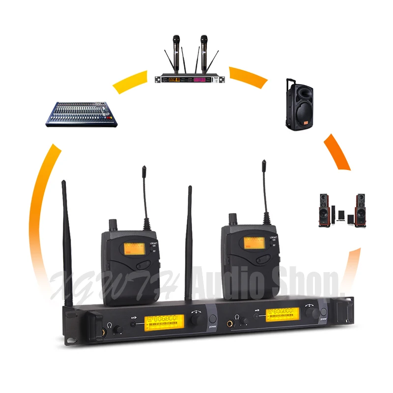 Audio SR 2050 In Ear Monitor System 2 Channel