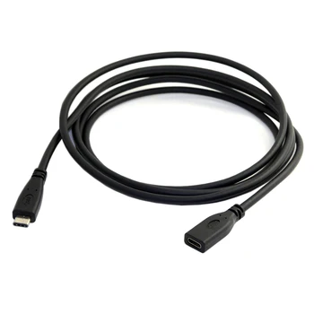 

Chenyang 10pcs/lot USB 3.1 Type C USB-C Male to Female Data Extension Cable for Laptop & Laptop & Tablet & Mobile Phone 200cm