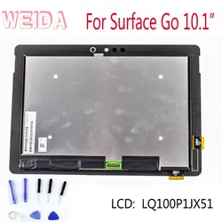 WEIDA LCD Replacment For Microsoft Surface GO 10.1 LCD Display Touch Screen Assembly Surface Go LQ100P1JX51 WEIDA LCD Replacment For Microsoft Surface GO 10.1 LCD Display Touch Screen Assembly Surface Go LQ100P1JX51
