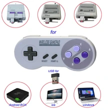 50 шт./лот ne USB Беспроводной геймпад Classic MINI для ne компьютер PC