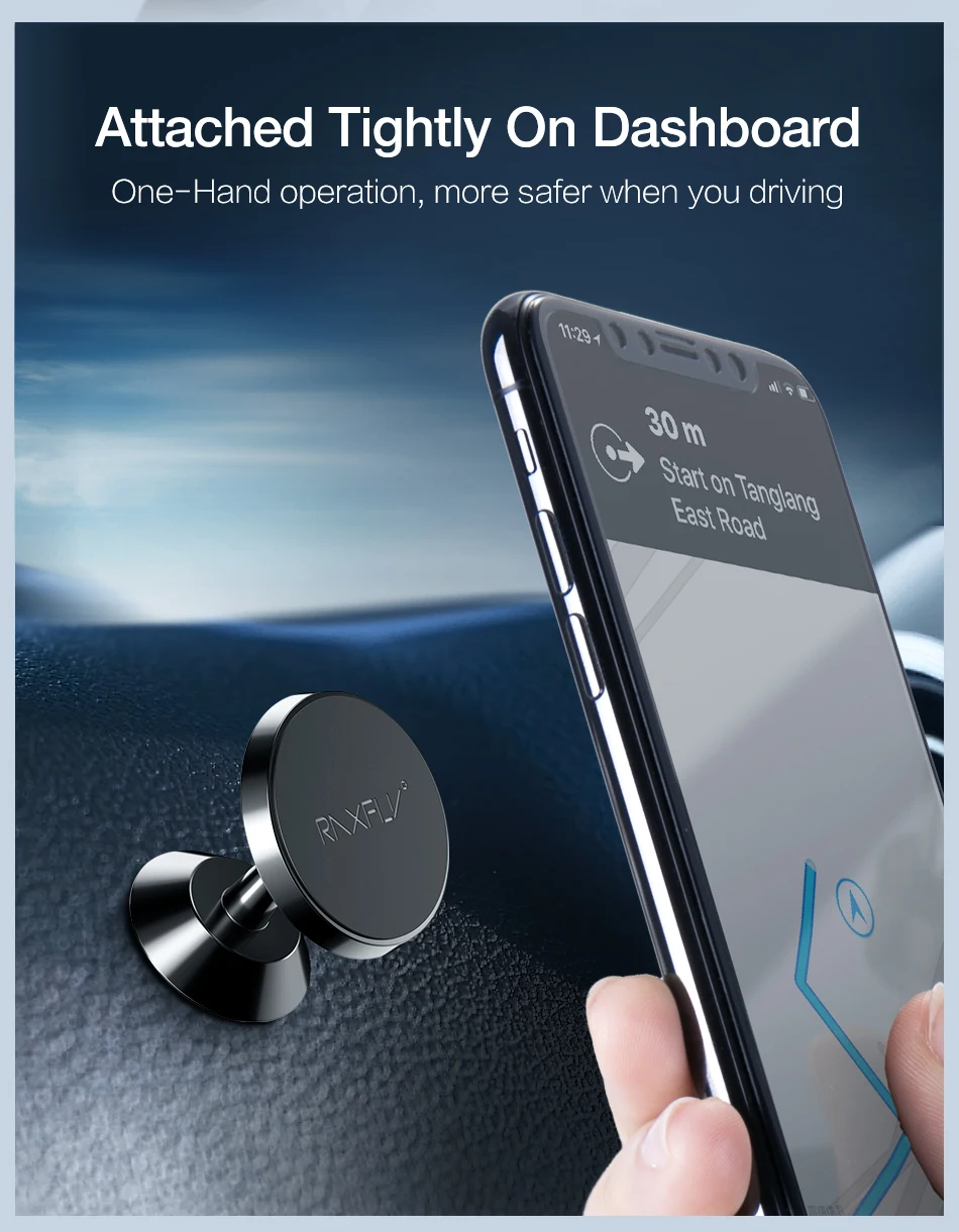 RAXFLY Magnetic Phone Holder For Car