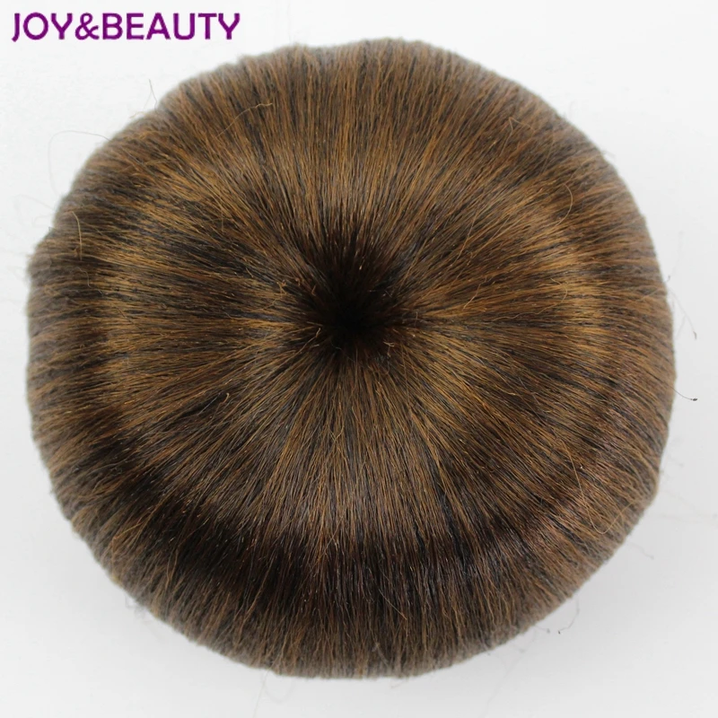 JOY& BEAUTY, форма яблока, диаметр 12 см, синтетический шиньон, 7 цветов, высокотемпературное волокно, зажим для волос, булочка, женские, пончики, роликовые волосы
