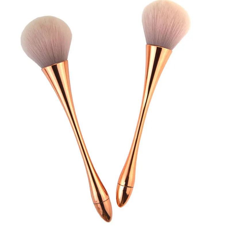 

powder metal nylon make up brushes 20cm women fashion Cosmetic Tools Single brush