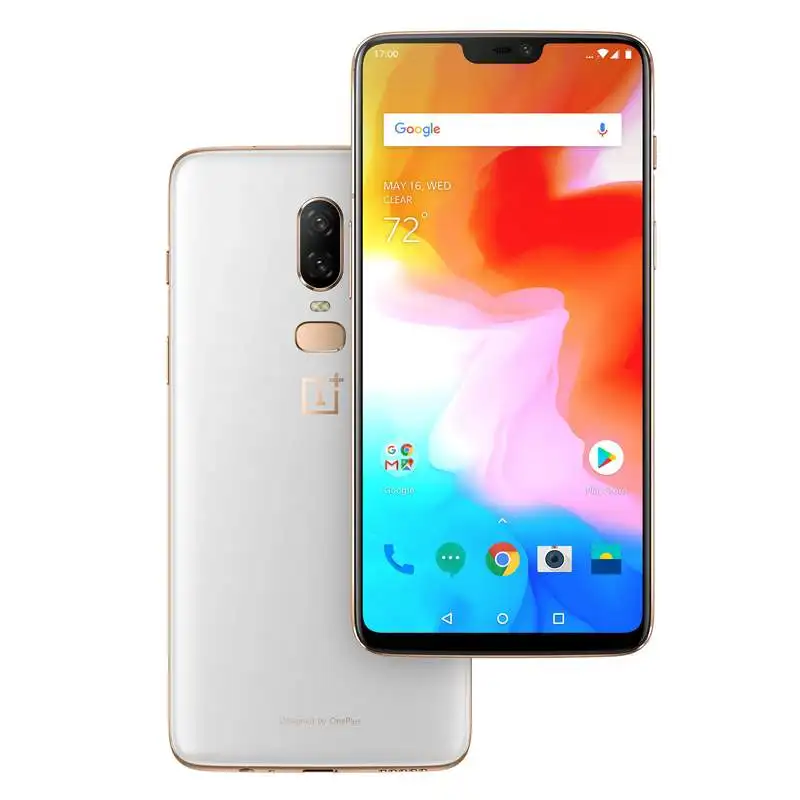 OnePlus 6 смартфон с восьмиядерным процессором Snapdragon 845 ОЗУ 8 ГБ ПЗУ 128 20 Мп + 16