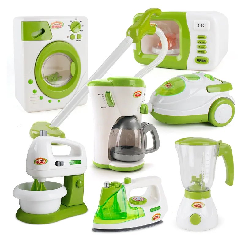 

Children's new toy set simulation mini small home appliances series girls gift mini washing machine