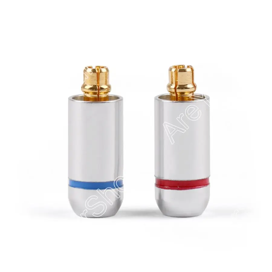 1Pair Gold Plated Earphone Pin ATL Style For Shure UM60 UE900 SE535 SE215 Silver Black
