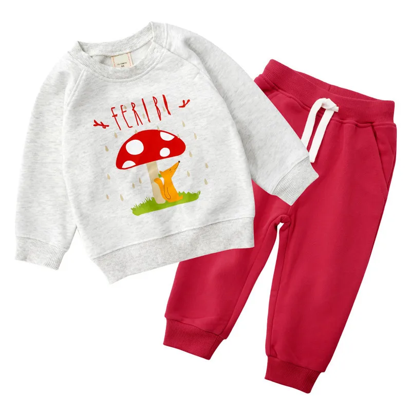 Hp-38, осенне-зимний свитер для маленьких мальчиков и девочек, комплекты одежды для 12 мес.-6 лет, хлопковый полиэстер