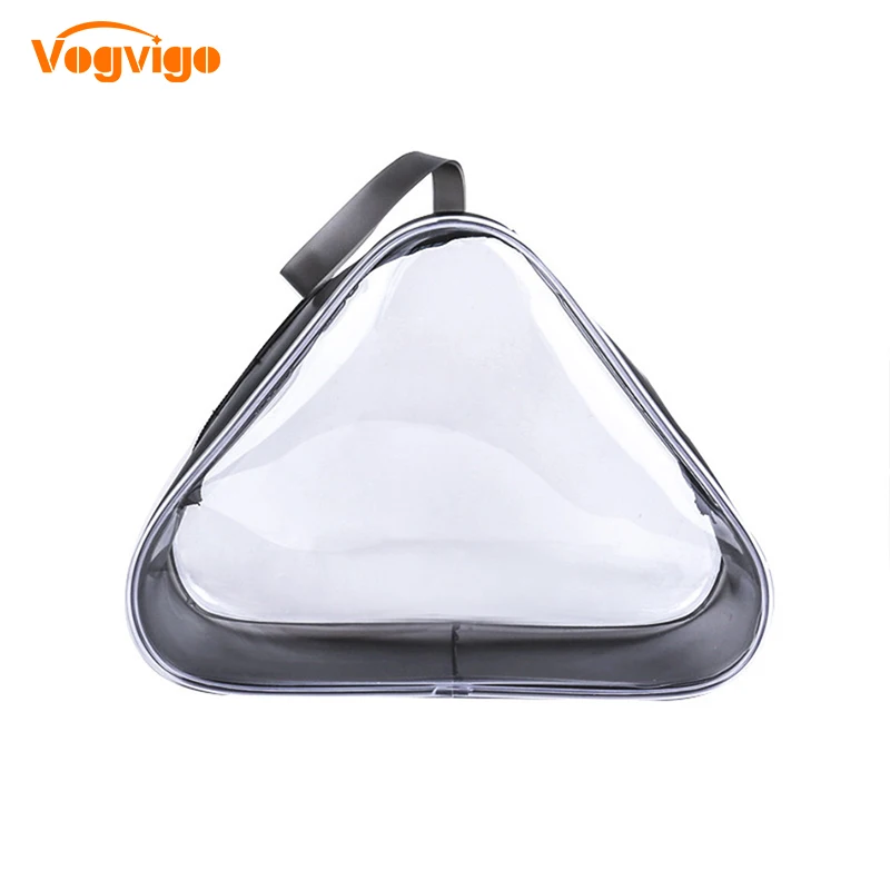 Vogvigo Transparent Cosmetic Storage Bag Waterproof Triangel Organizer Makeup Bags Women Travel Toiletry Case Accessories