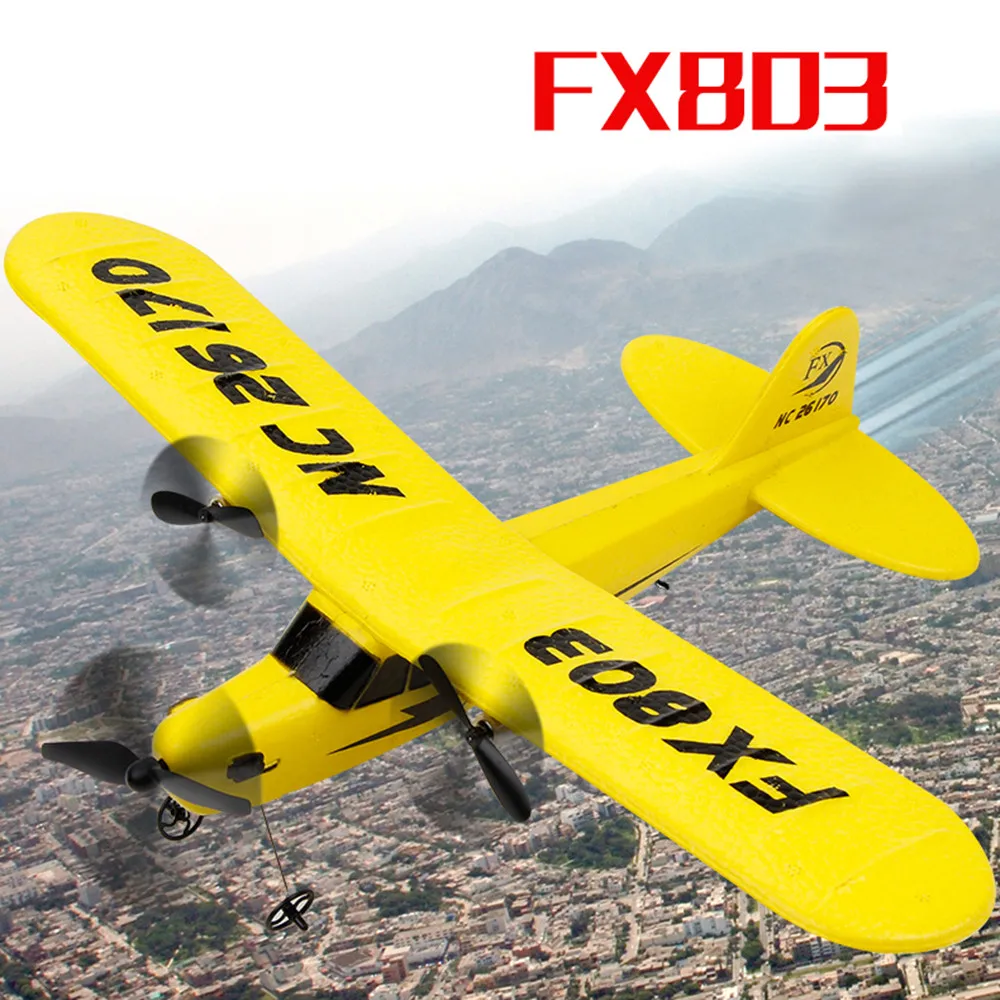 FX-803 RC Самолет EPP 2CH RC радиоуправляемые самолеты планер модель самолета самолет UVA хобби готов к полету радиоуправляемые игрушки