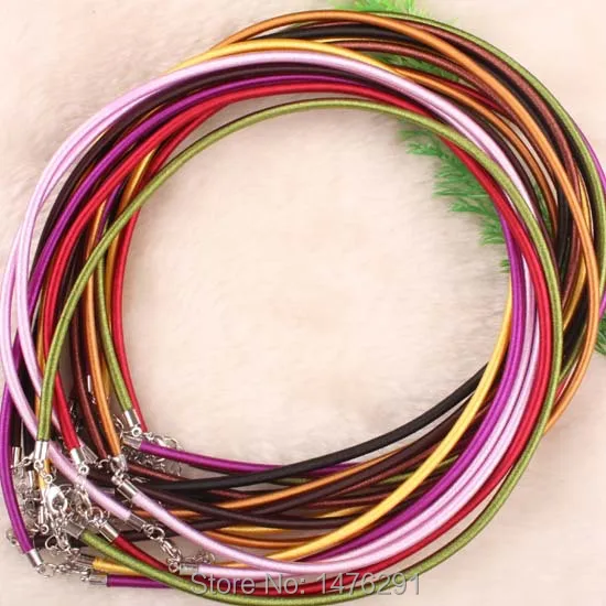 

Wholesale Chic Chain Cord Rope Link Clasp Necklace 50P