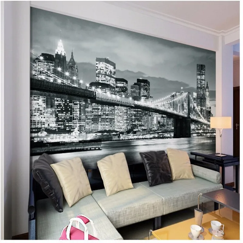papel-de-parede-Photo-Wallpaper-BROOKLYN-BRIDGE-NEW-YORK-Designer-Wall-Mural-vinyl-wallpaper-papel-de (1)