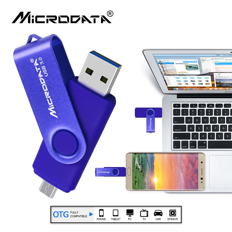 Металлический флеш накопитель USB 3 0 128 ГБ 64 32 16 8 Гб|USB флэш-накопители| |