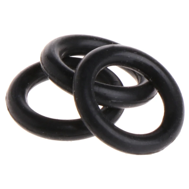

50Pcs Fishing Anti-wear Rubber Ring Carp Fishing Round Rig O Rings Quick Change Terminal Tackle Accessories #20/25L