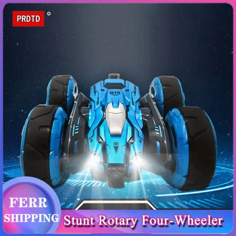 

2.4G Double-sided Stunt Vehicle 360 Degree Rotary Children Stunt Deformation Remote Control Vehicle Cross-country Climbing Vehic