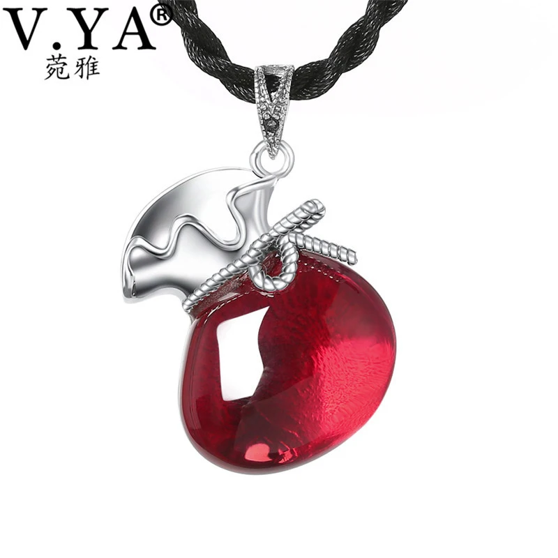 

V.YA Vintage Thai Silver Lucky Money Wallet Pendant Necklace for Women Female 925 Sterling Silver Fine Jewelry