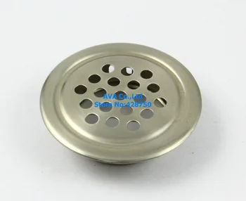 

20 Pieces 29mm Cabinet Air Vent Louver Mesh Hole / Stainless Steel / Flat