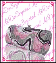 Aidocrystal bunte glamour kristall pflastern hard case mit abnehmbaren ketten